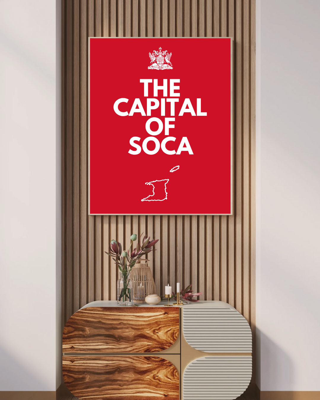 Trinidad & Tobago Capital of Soca Poster Print
