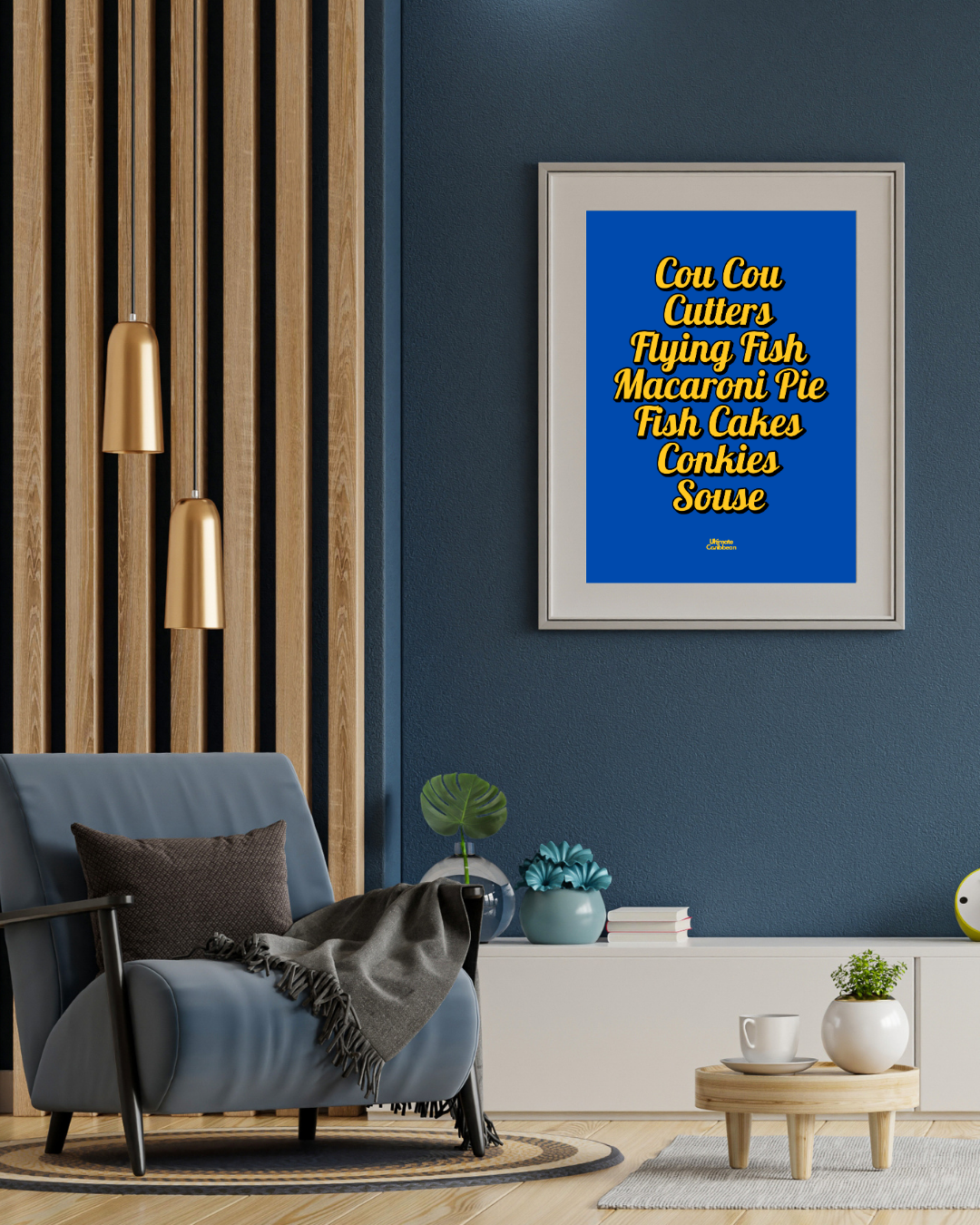 Foods of Barbados Poster Print