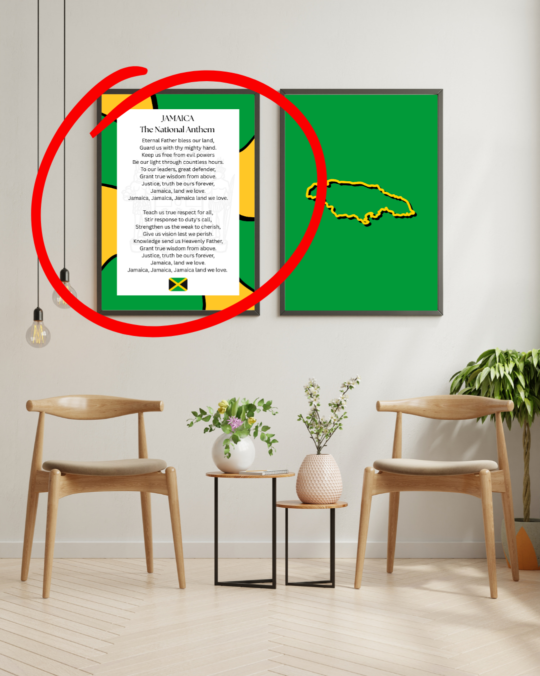 Jamaica National Anthem Poster Print