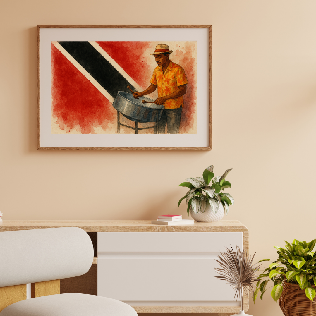 Trini Pan Man Poster Print