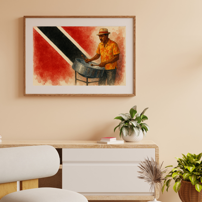 Trini Pan Man Poster Print