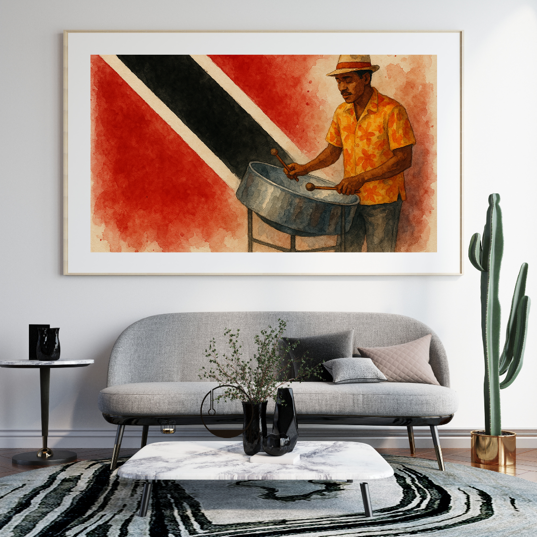 Trini Pan Man Poster Print
