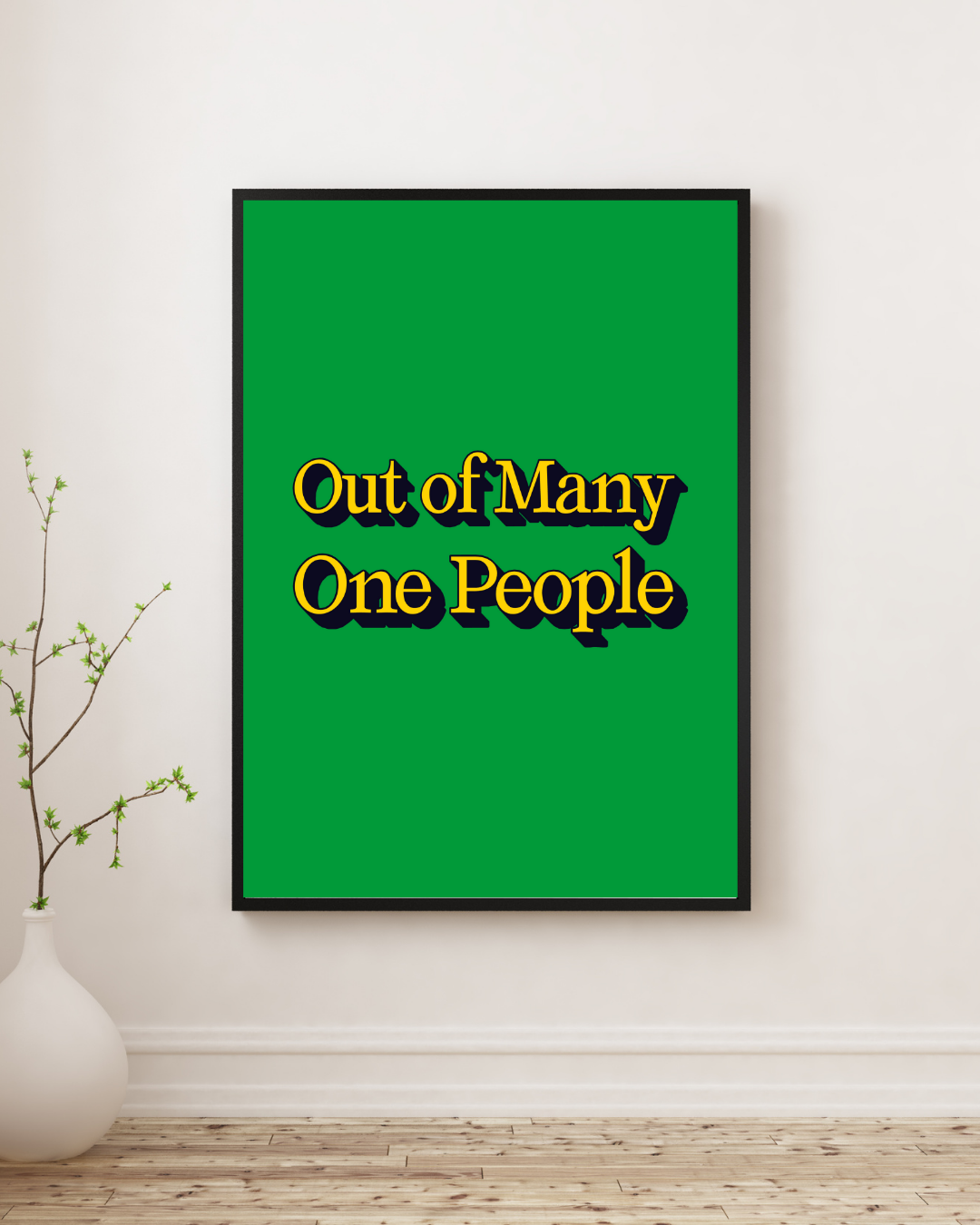 Out of Many, One People Poster Print