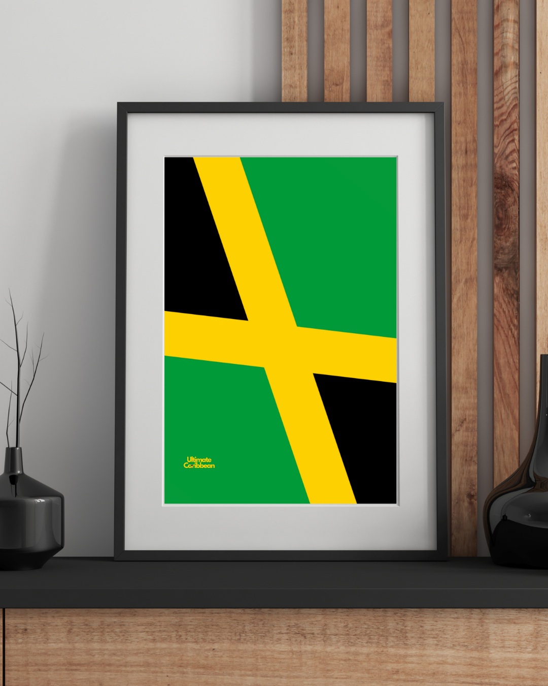 Jamaica Flag Poster Print