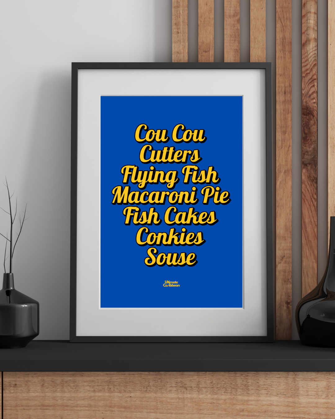 Foods of Barbados Poster Print