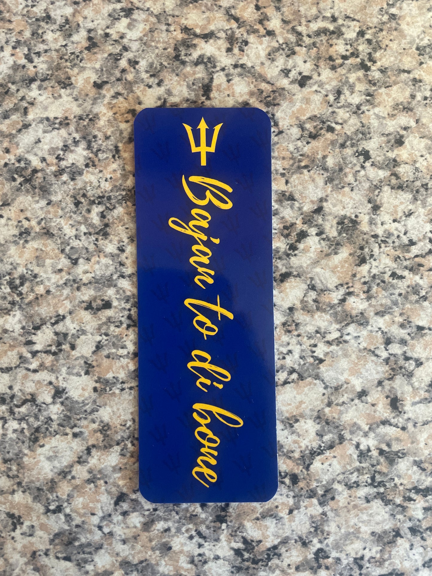 Bajan to di Bone! - Barbados Bookmark