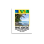 Saint Vincent and The Grenadines Window Poster