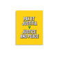 Saint Vincent and the Grenadines Justice and Peace Poster in Bold Yellow