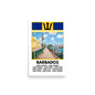 A Window into Barbados Print Poster