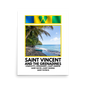 Saint Vincent and The Grenadines Window Poster