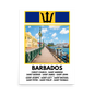 A Window into Barbados Print Poster