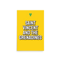 Saint Vincent and The Grenadines Bold Yellow Poster