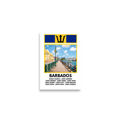 A Window into Barbados Print Poster